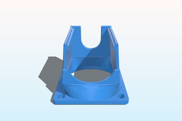 40 mm fan holder for Sunhokey 2015 Hotend | 3d print model