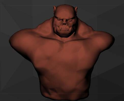 Kilawog Bust | 3d print model