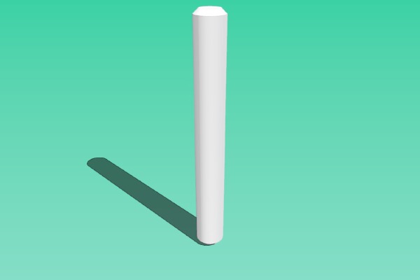 Ikea Kallax wood pin replacement | 3d print model