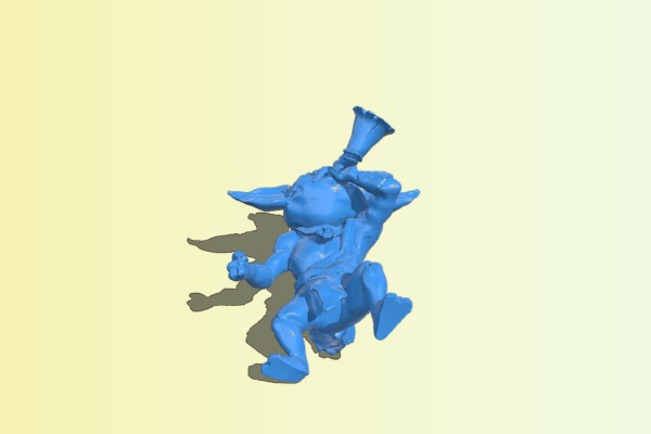 Bokoblin with Horn | 3d print model