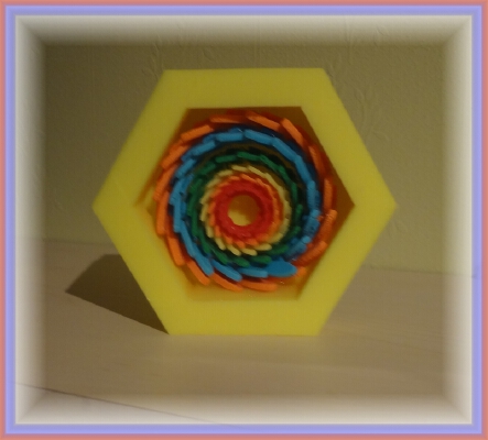 Spiral Flower Leaves | 3d print model
