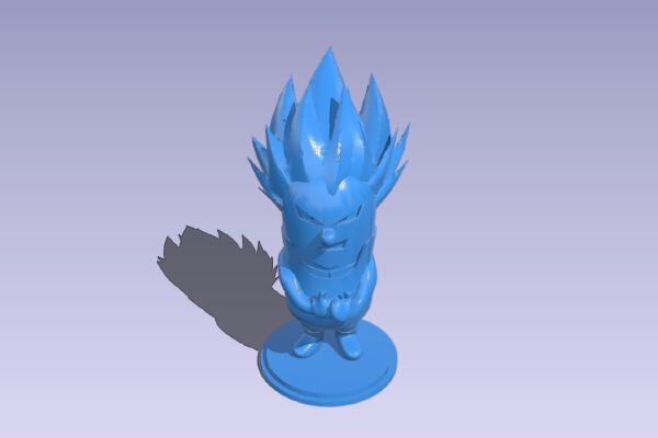 Peanuts Universe : Exclusive Vegeta-nuts (Dragonball edition) | 3d print model