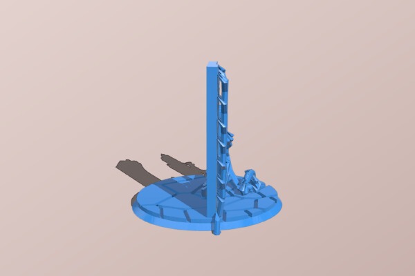 Sniper Base for Skitarii Ranger transuranic arquebus magnetized | 3d print model