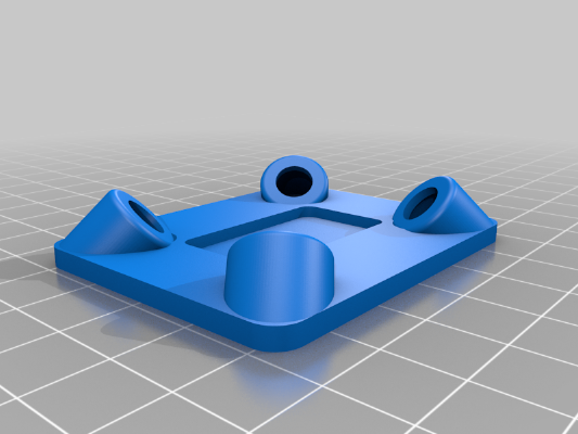 OpenCV AI Kit Anti-vibration Mount - OAK-1 | 3d print model