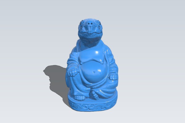 Turtle Buddha (Animal Collection) | 3d print model