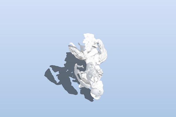 Ganymede and the eagle - Ancient Roman 1st-2nd BC Sculpture | 3d print model