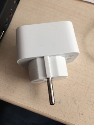 Xiaomi EU & type E diy adapter | 3d print model