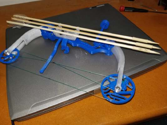 Arrow Holder (for Miniature Compound Bow) | 3d print model