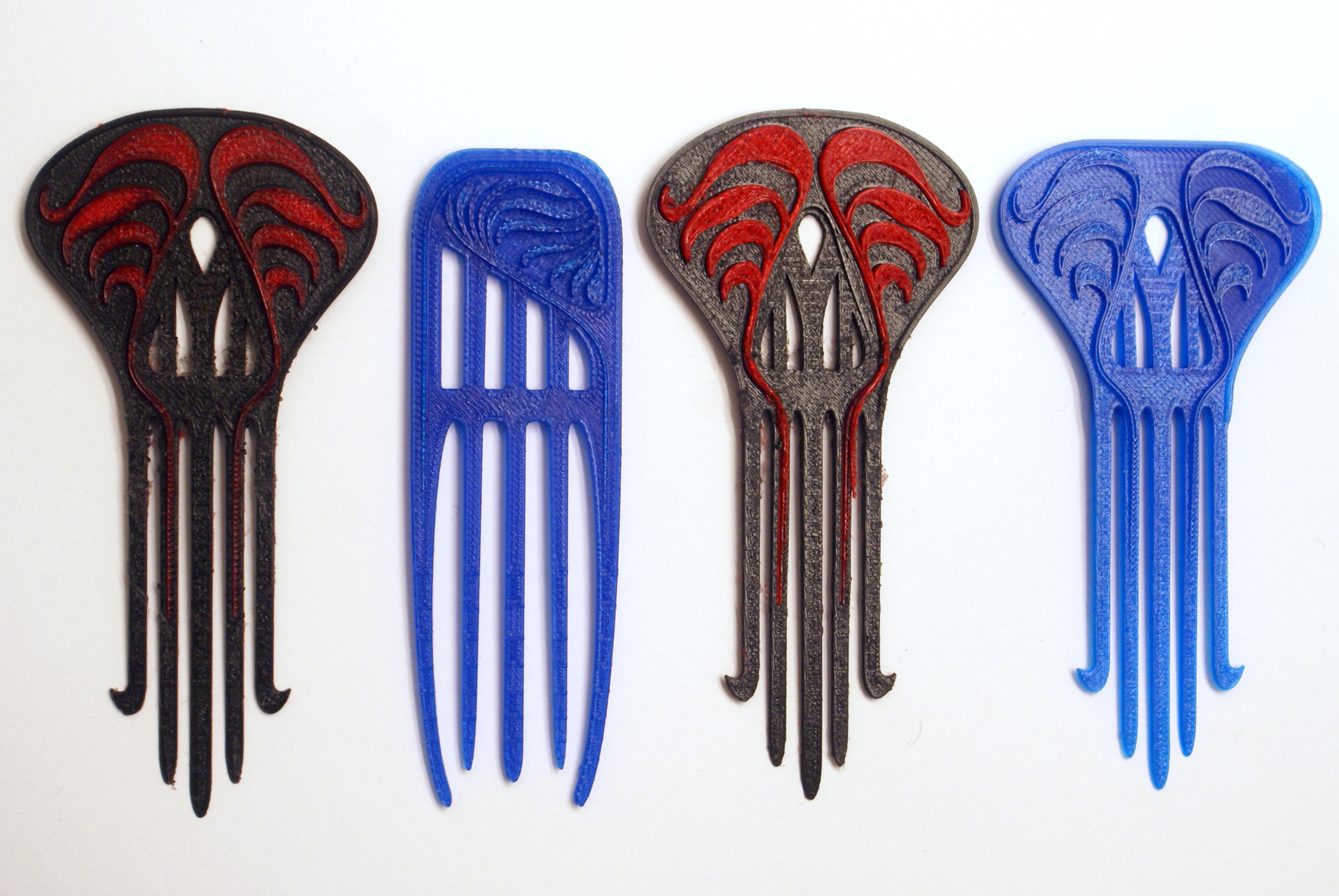 Art Nouveau Hair Ornaments