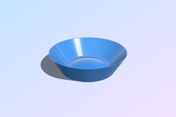 Bowl for Desk Clutter | 3d print model