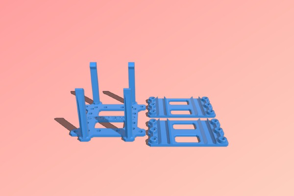 HD Caddy 2.5in HD 3X | 3d print model