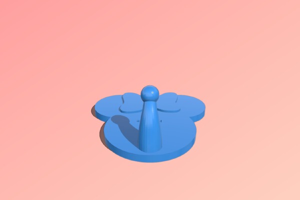 Minnie Wall Hook | 3d print model