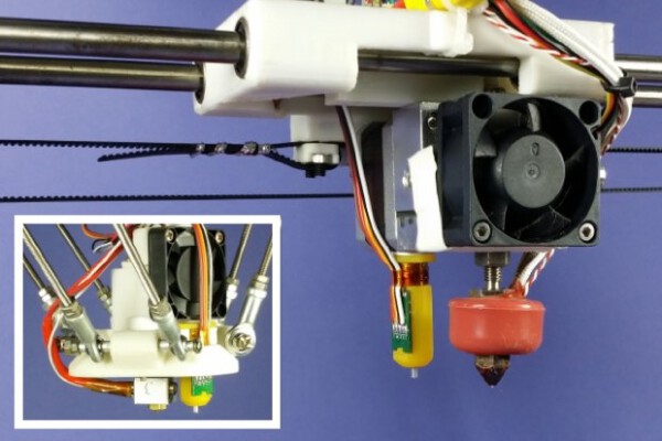 BLTouch Auto Leveling Sensor Mounting Flange | 3d print model