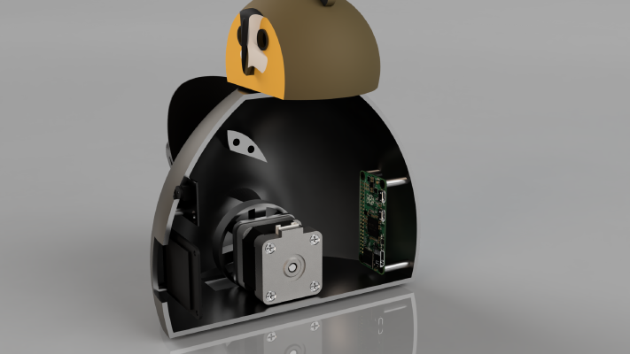 Smart Owl Robot Chassis | 3d print model