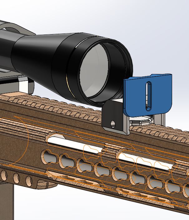 Scope Artificial Horizon -Picatinny