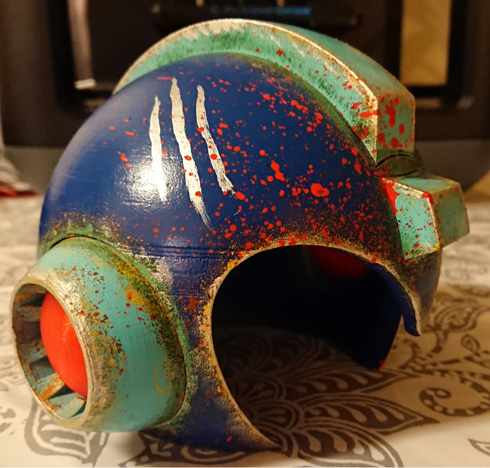 Megaman miniature helmet