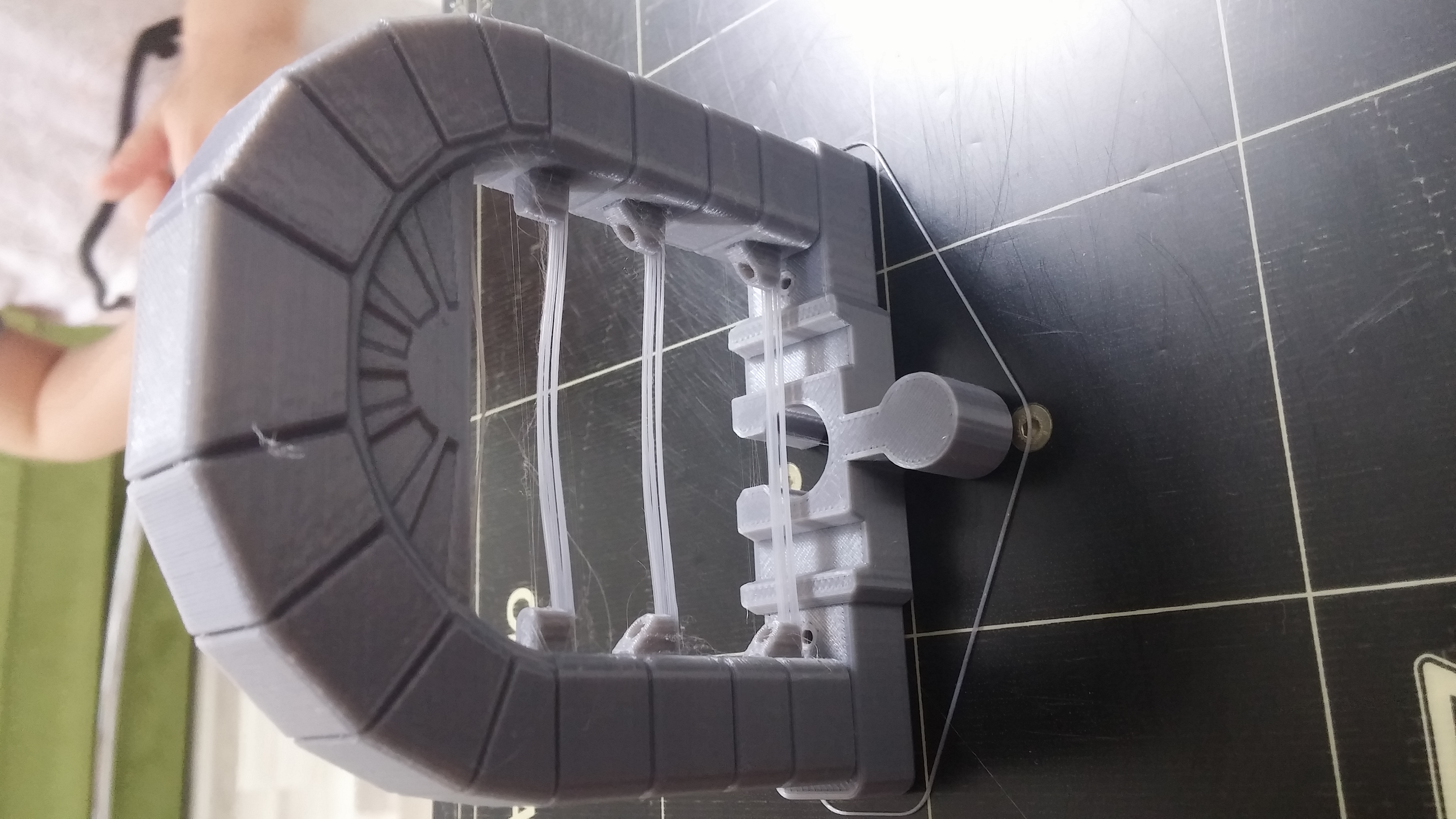 Wooden train: "Sun's Gate" compatible to the IKEA set
