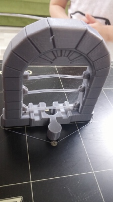 Wooden train: "Sun's Gate" compatible to the IKEA set | 3d print model