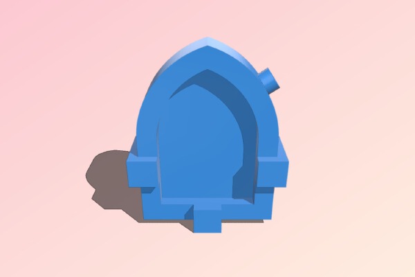 Gothic Dataslate | 3d print model
