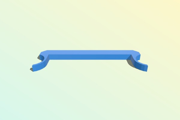 Flashforge Dreamer 5mm Z-axis Shim (for glass bed upgrade) | 3d print model