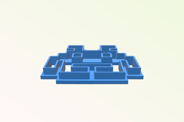 Space Invader Cookie Cutter | 3d print model