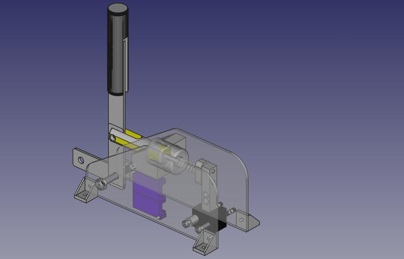 Loadcell handbrake
