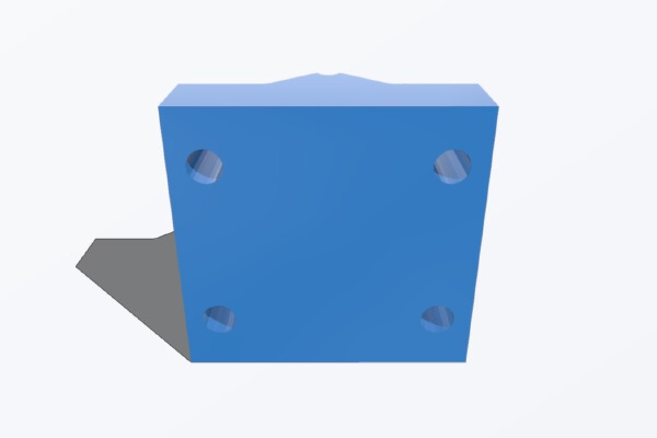 Plastic bracket mould | 3d print model
