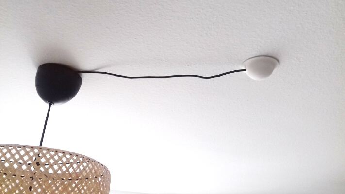 Ceiling junction box for pendant lamps (v2) | 3d print model