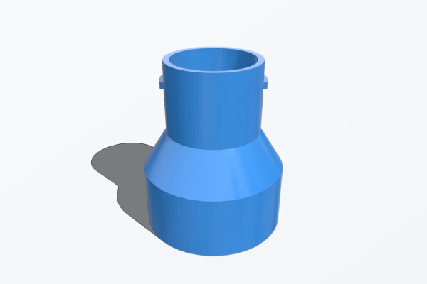 ShopVac _ Vacuum Hose Adapter | 3d print model