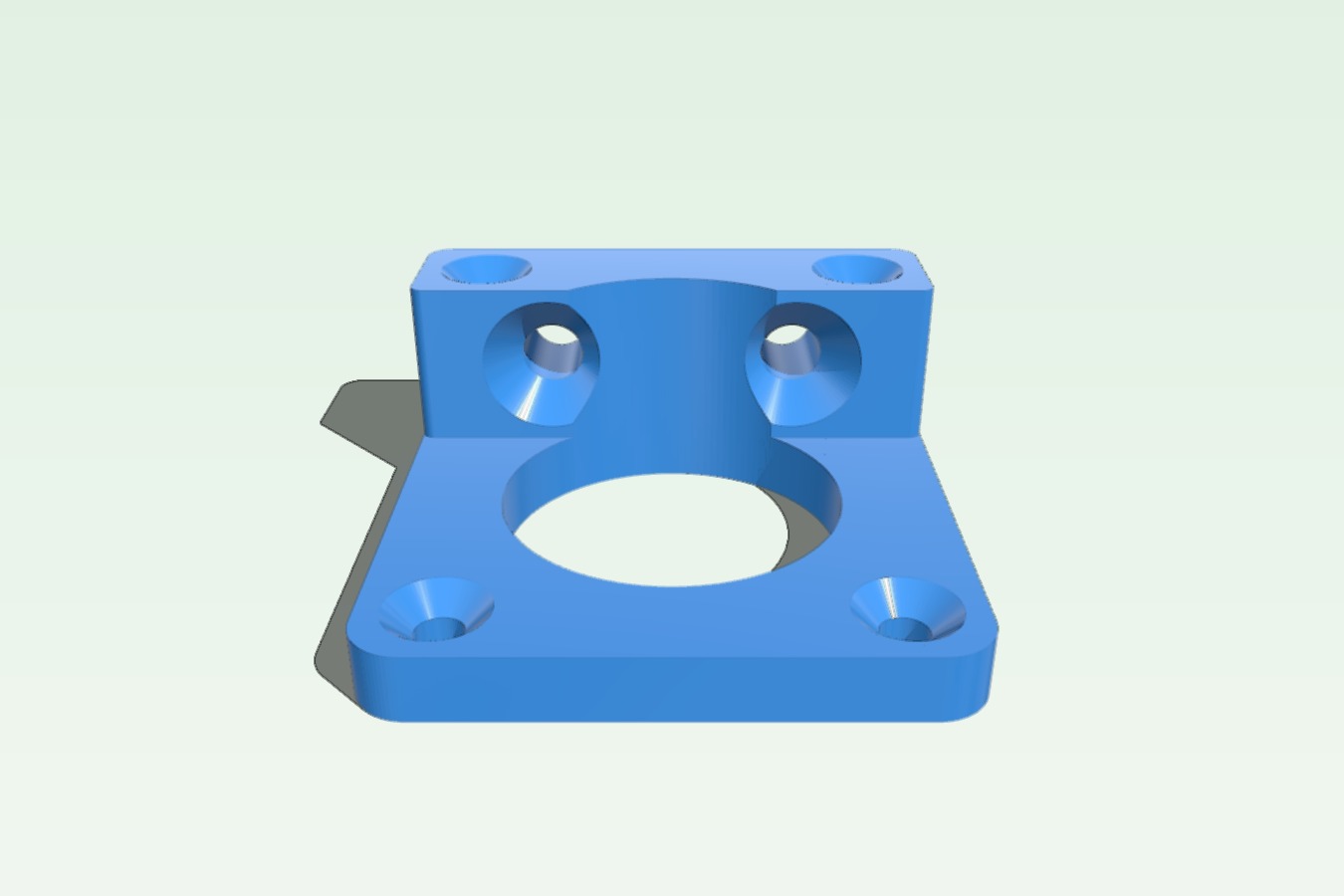 The motor mount on the Z axis for Ender 3 _ 3 Pro _ 3 V2