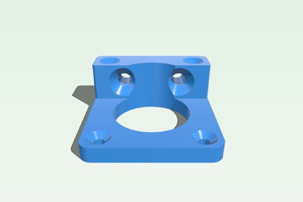 The motor mount on the Z axis for Ender 3 _ 3 Pro _ 3 V2 | 3d print model