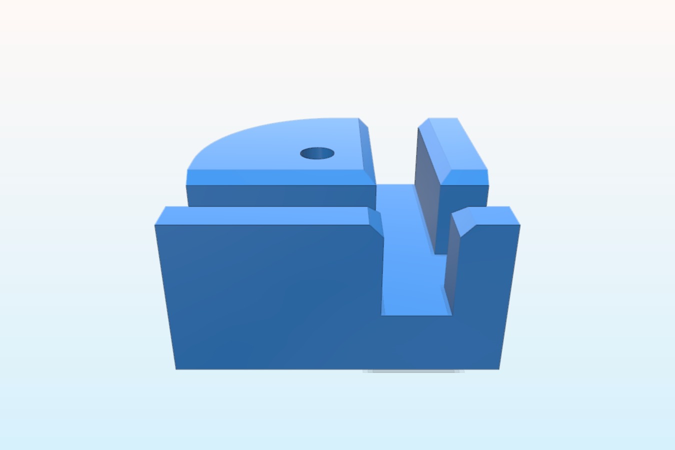 Ultimaker Feet with Holes for Rubber Feet (Hardware Separate) - Ultimaker Original