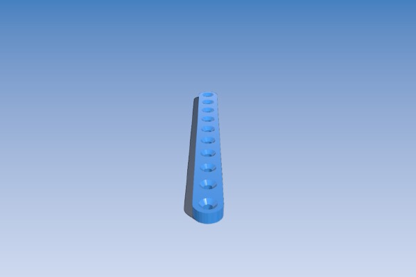 Bracket with screw holes (customizable) | 3d print model