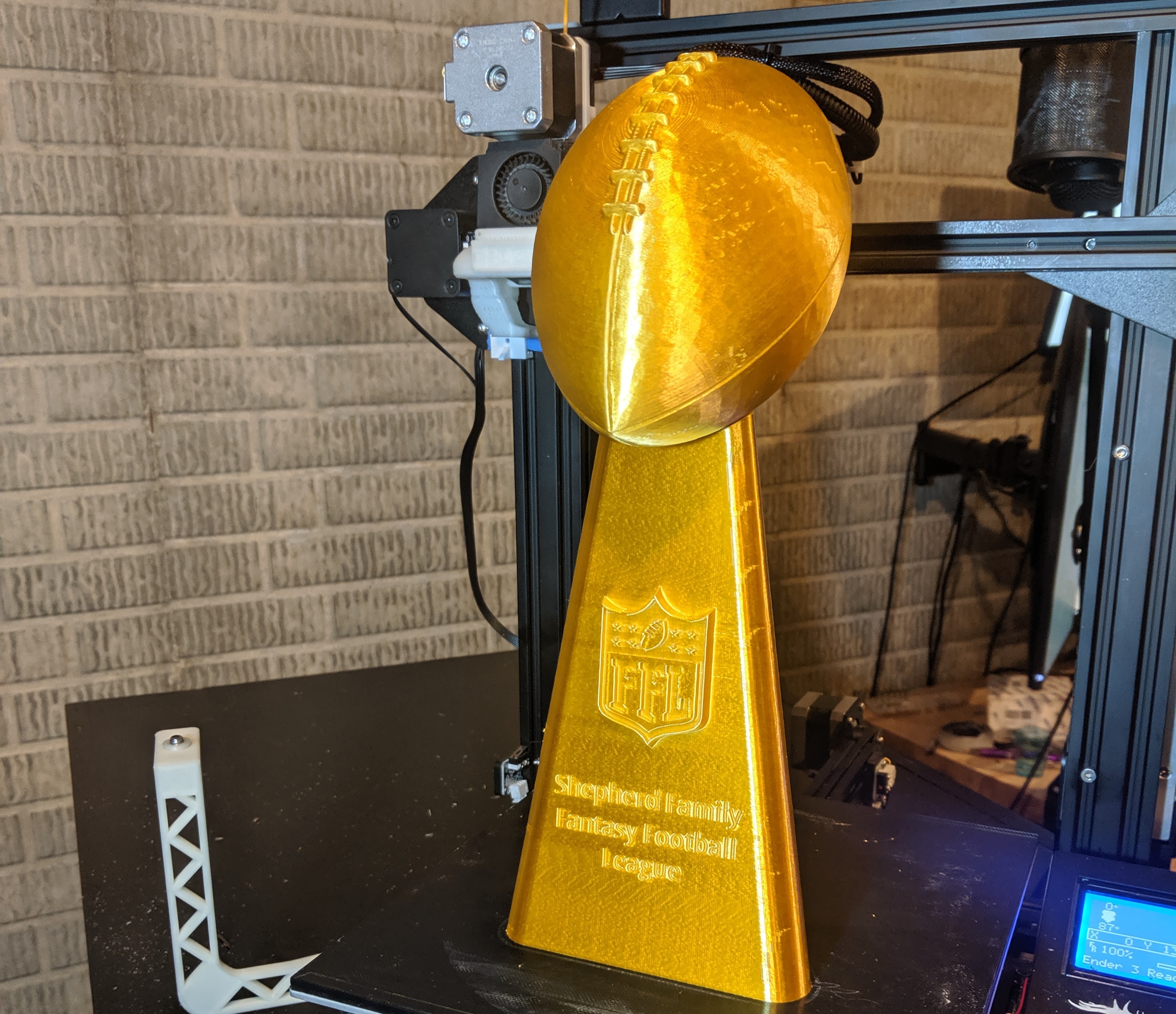 Lombardi Trophy Blank