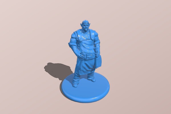Orc Butcher | 3d print model