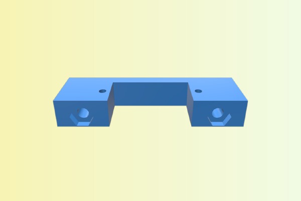 9g Servo Mount For xCarriage | 3d print model