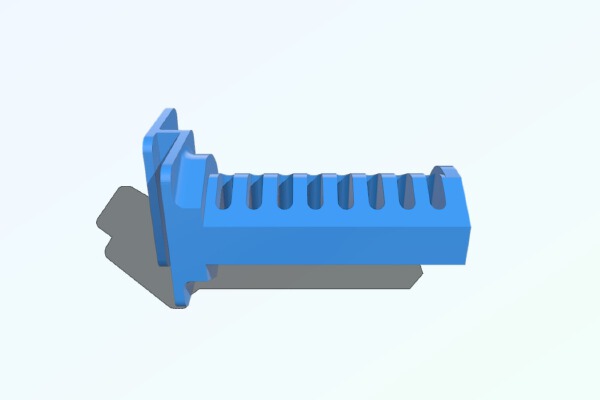 Flash Forge Creator Pro Filament Guide 2016 Hex Bottom | 3d print model