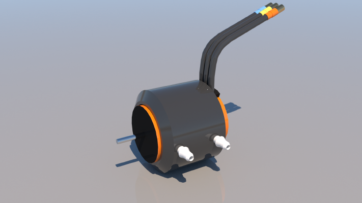 Water Cooling Block for Rc motor | 3d print model