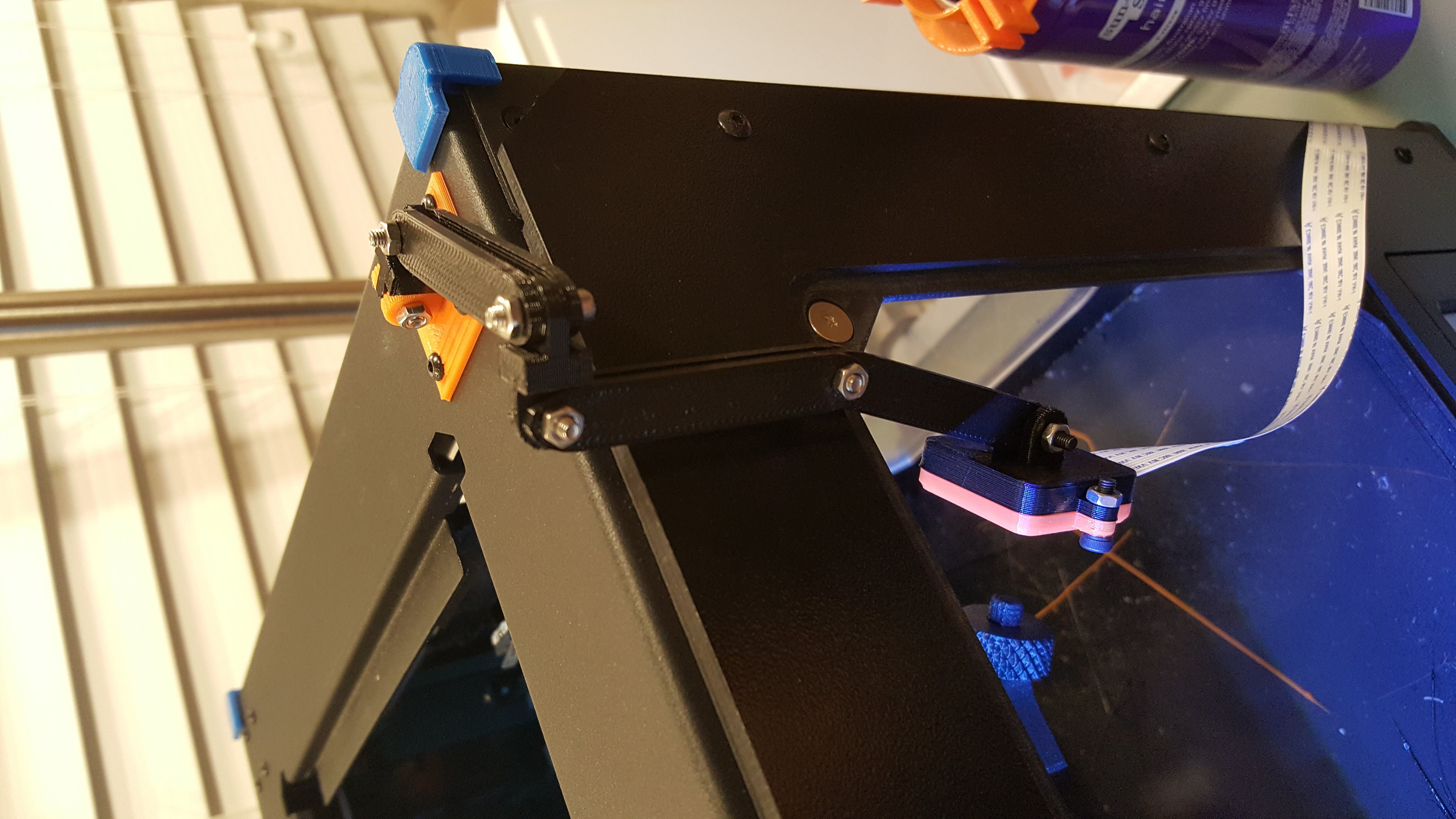 Adjustable Raspberry Pi camera mount for PowerSpec Ultra 3D Printer