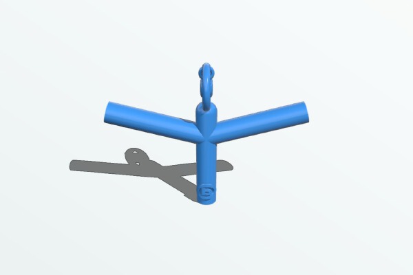 Lovers Straw -connecting lovers....- | 3d print model