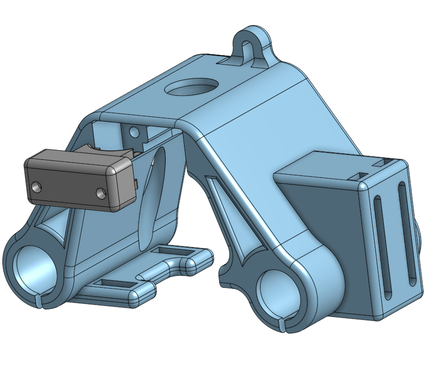 Anet A6 x- Carriage for E3D Clone