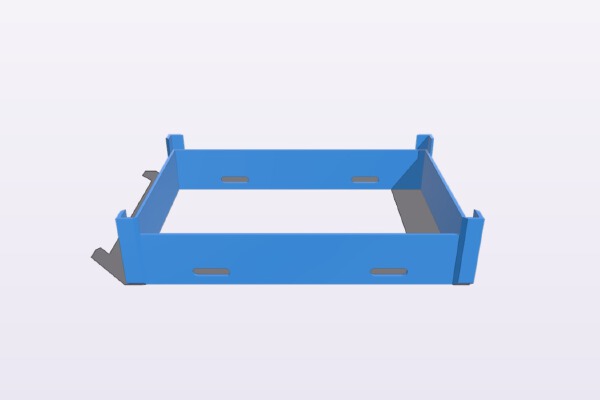 Aufsatzrahmen für Palette 1:14 | 3d print model