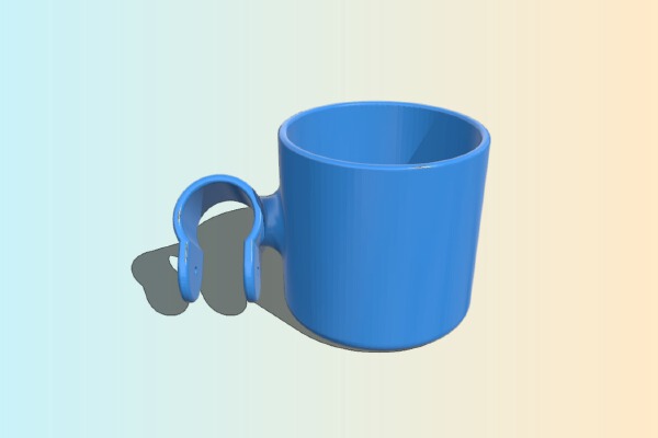Uppababy Stroller Cup Holder | 3d print model