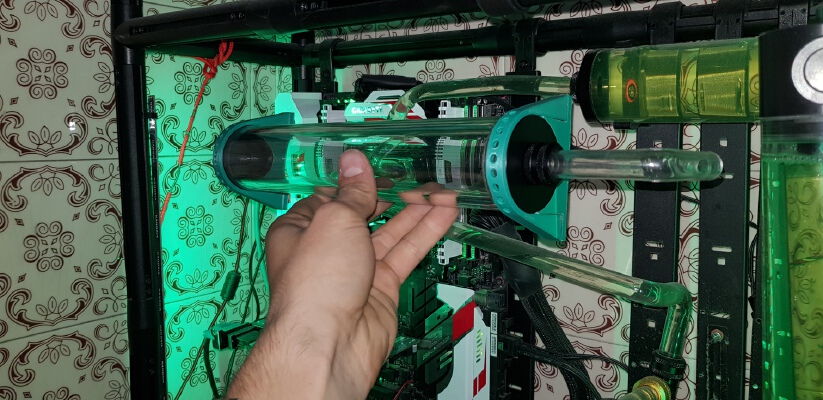 Water cooling reservoir mount | 3d print model