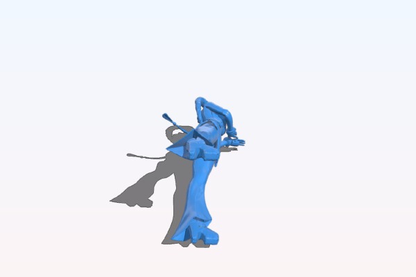 Fei Rin girl | 3d print model