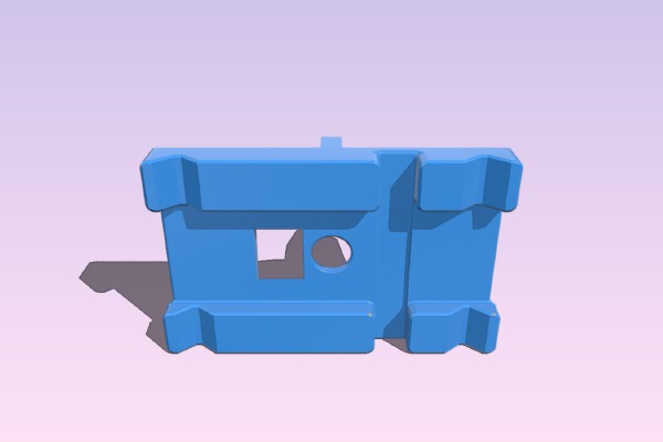 Sled mount for precision dial indicator | 3d print model