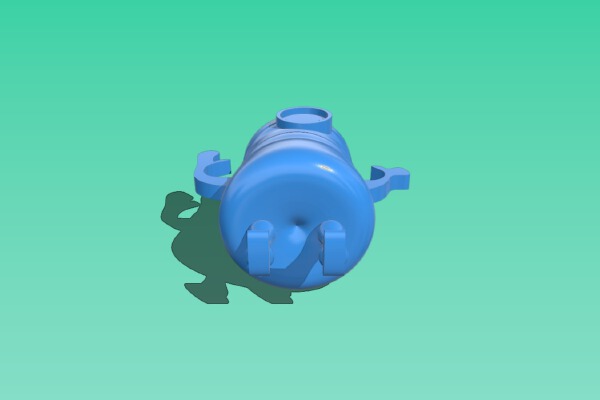 Simple Blue Minion! | 3d print model