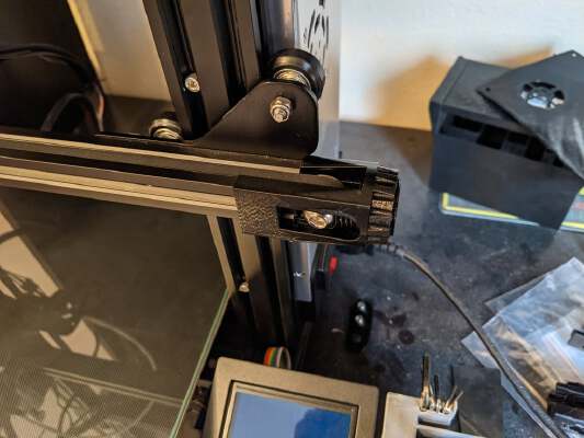 Ender 3 X-axis tensioner (for short belts) | 3d print model