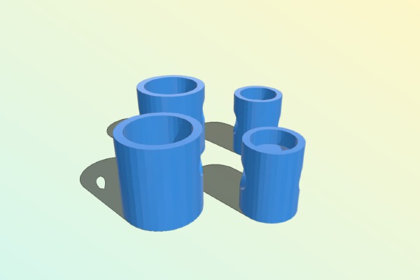 Drawstring Clamp | 3d print model