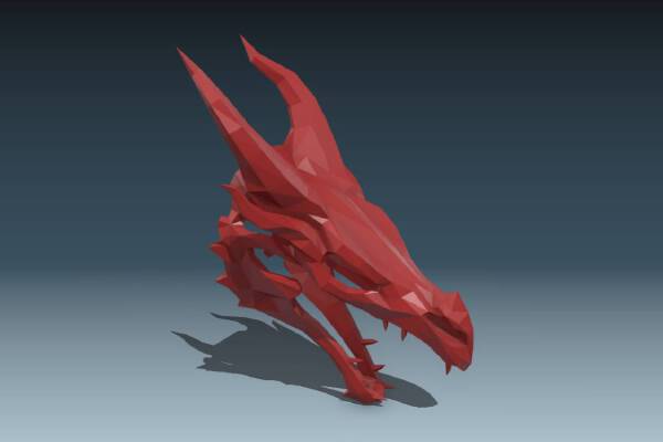 Dragon skull | 3d print model